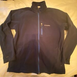 Columbia Navy Full-Zip Fleece Jacket